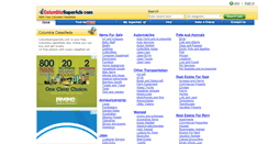 Desktop Screenshot of columbiasuperads.com